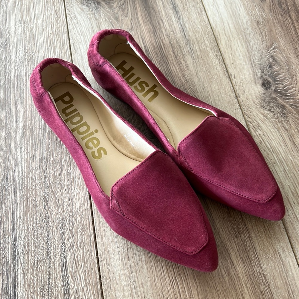 Hush Puppies Hazel Pointe flats size 10